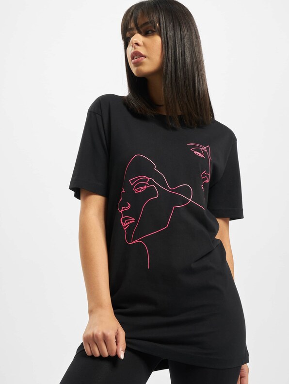 Mister Tee Ladies One Line T-Shirt-0