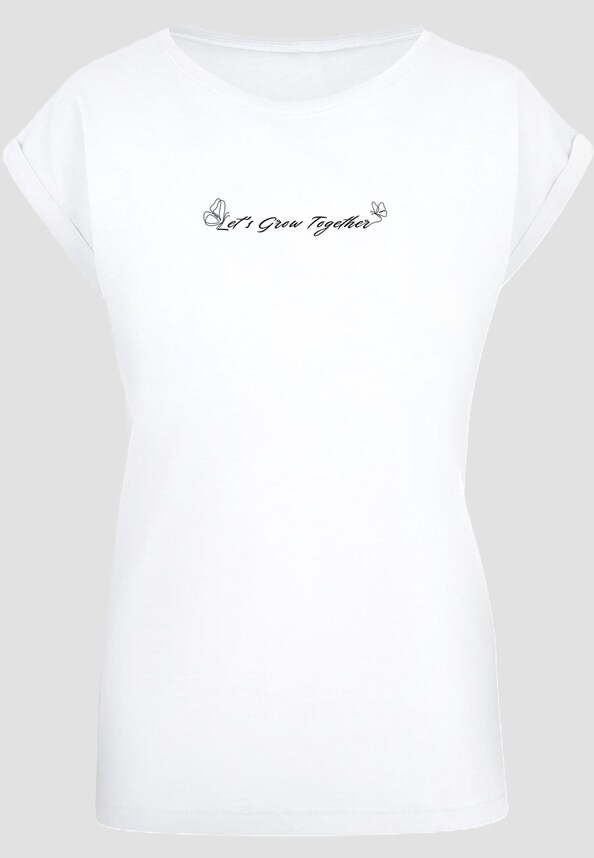 Ladies Let's Grow Together Tee-2