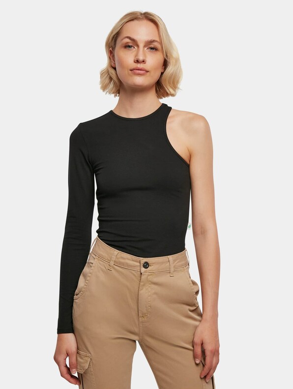 Ladies Organic Stretch Asymmetric-0