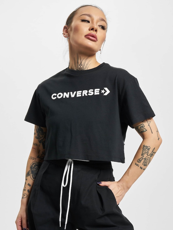 Converse Puff Logo Cropped T-Shirt-2