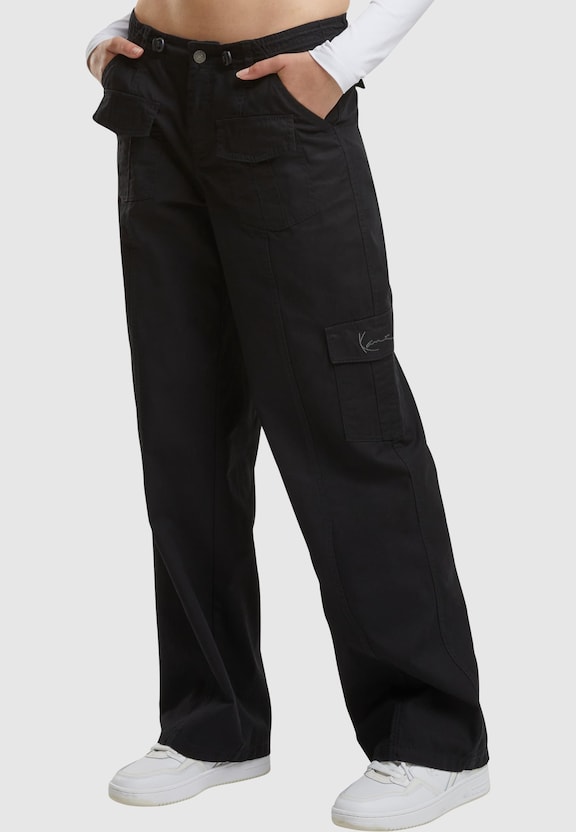 Karl Kani Signature Straight Leg Cargo Pants-0