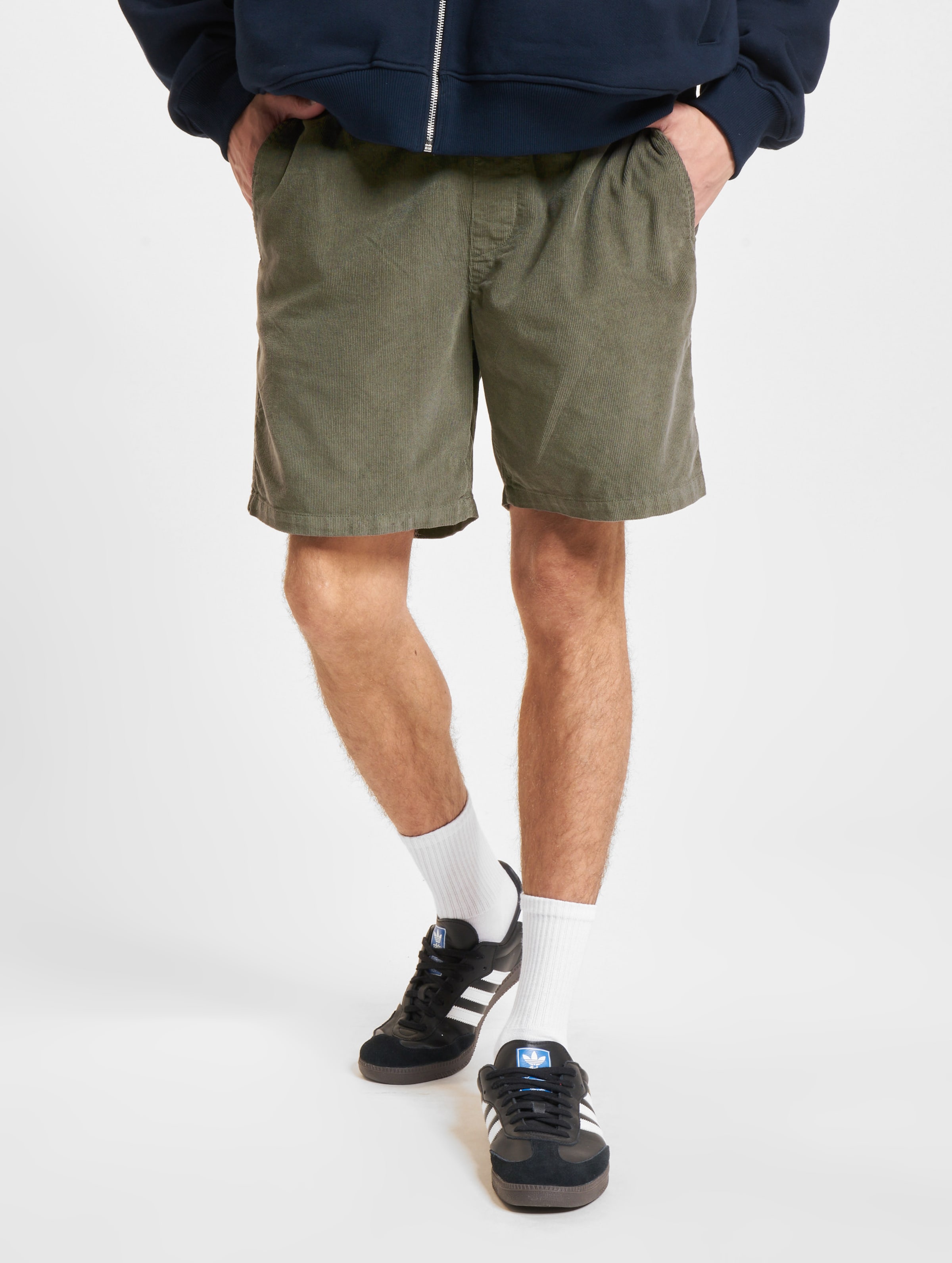 Only & Sons Alfi Cord Shorts Männer,Unisex op kleur groen, Maat XL