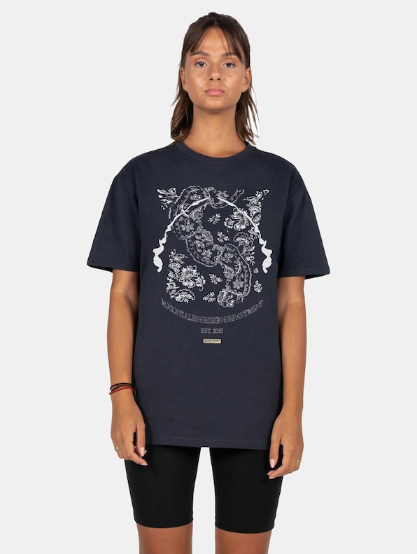 MJ Gonzales Ladies Paisley x Heavy Oversized T-Shirts-0