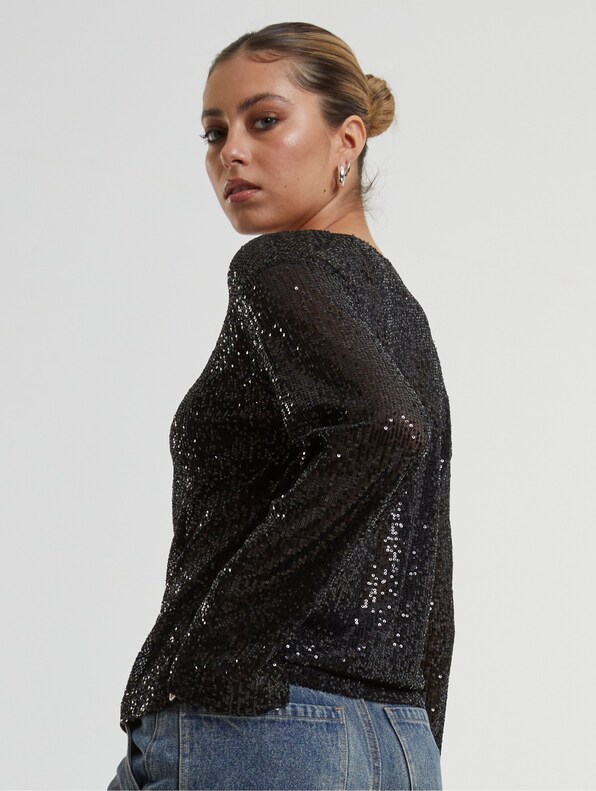 Urban Classics Ladies Sequins Longsleeves-1