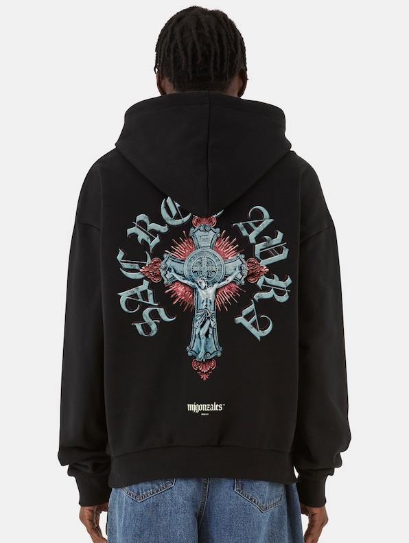 MJ Gonzales CROSS heavy oversized Hoodies-1