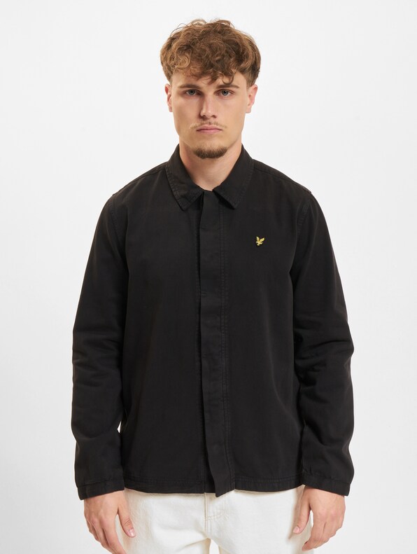  Washed Drill Overshirt-2