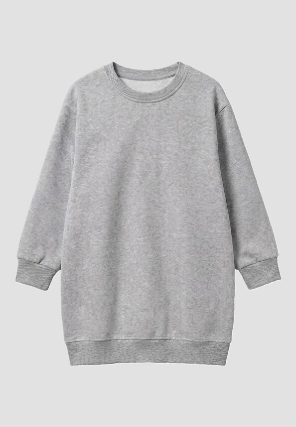 Girls Sweatshirt Dress-0