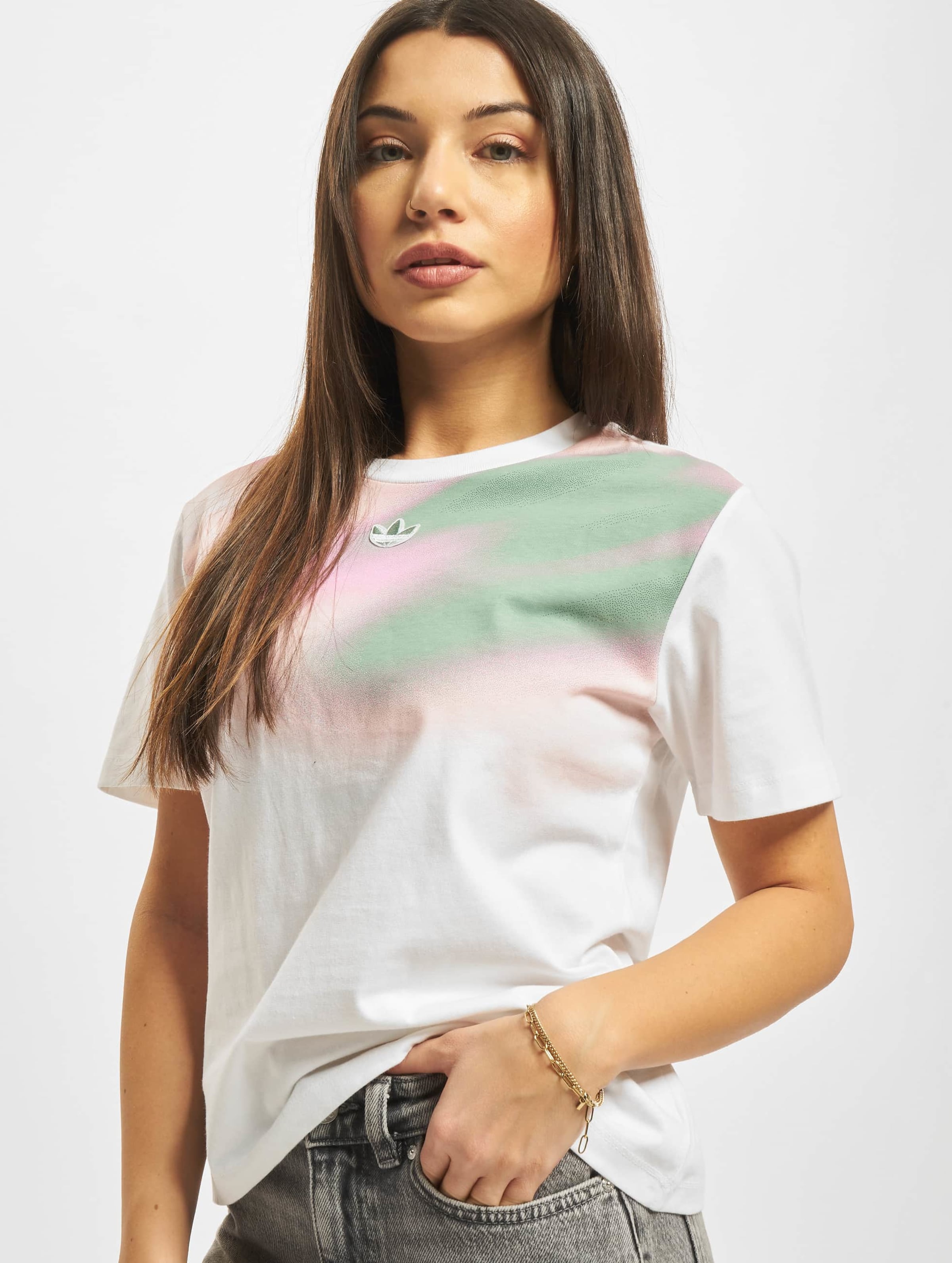 adidas Originals T-Shirt Vrouwen op kleur wit, Maat 38