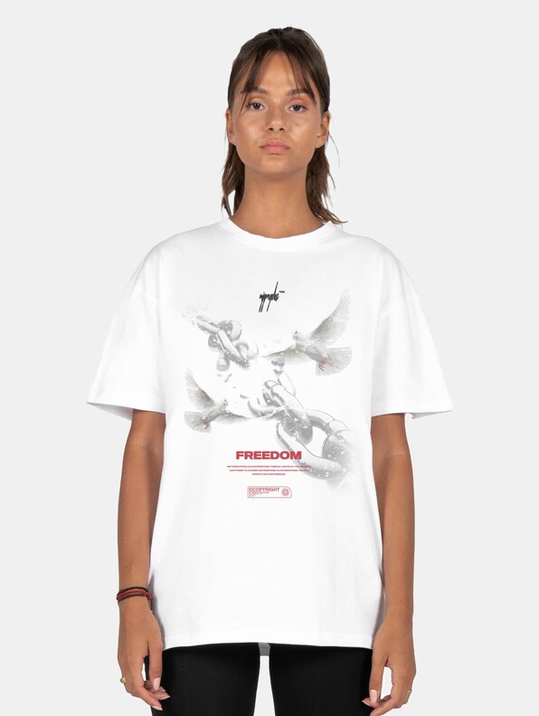 Ladies Freedom x Heavy Oversized Tee-0