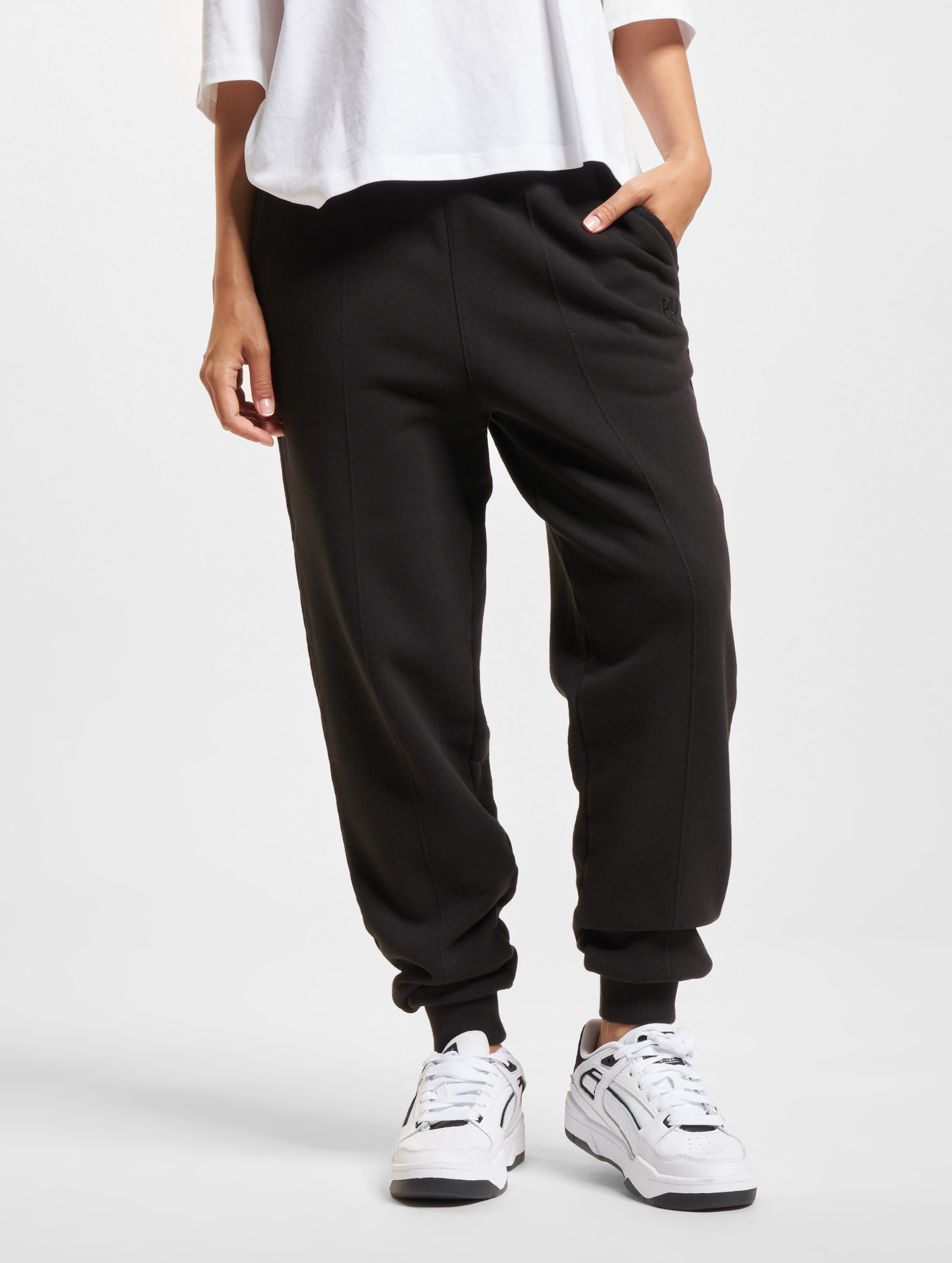 Puma Infuse Sweat Pants op kleur zwart, Maat XS