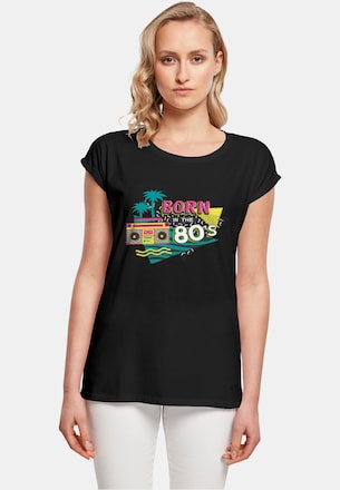 Ladies Born In The 80´s Extended Shoulder
