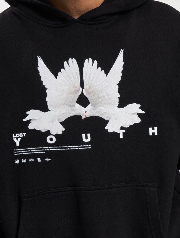 Lost Youth Dove Hoodie blue-3