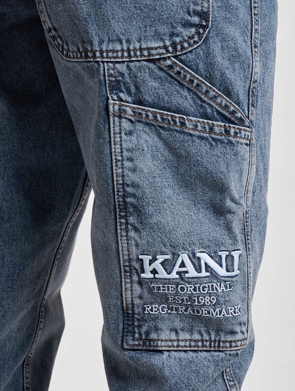 Retro Tape Workwear Denim Loose Fit-5