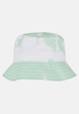 KA222-060-1 Signature Stripe Tie Dye Bucket Hat mint/white