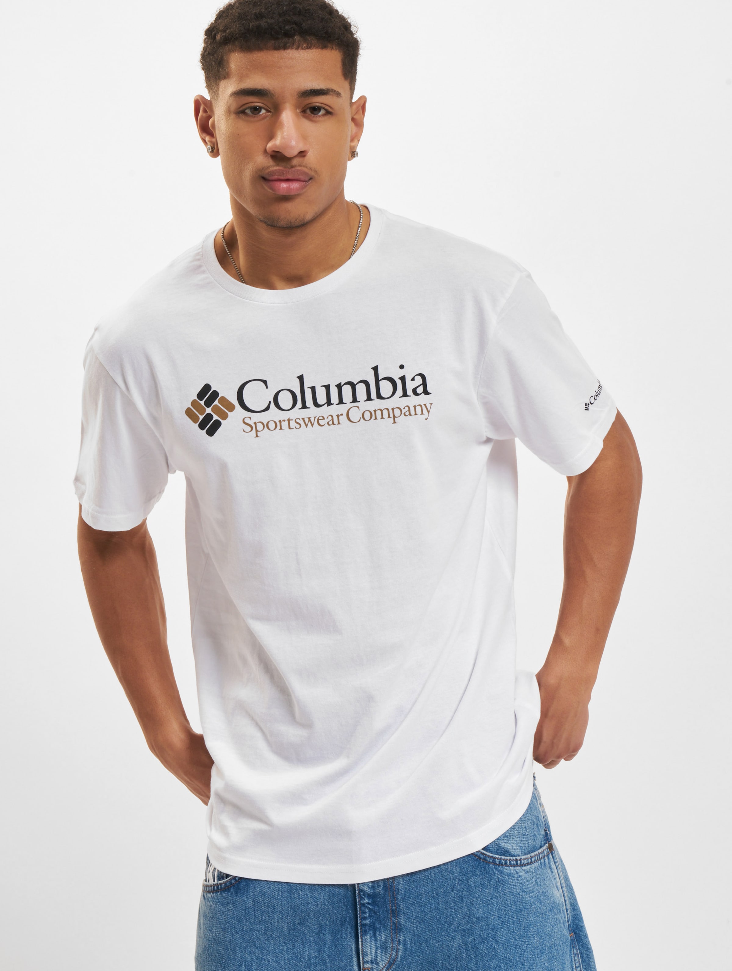 Columbia Sportswear CSC Basic Logo T-Shirt Mannen op kleur wit, Maat S