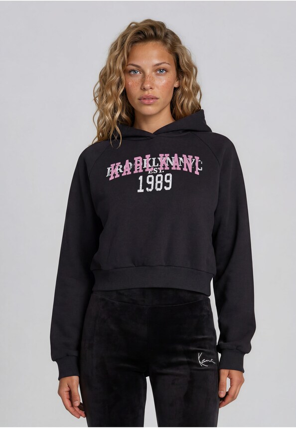 College Cropped Hoodie-0