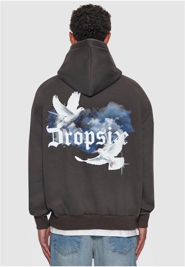 Dropsize Heavy Cloud Dove Hoodies-1