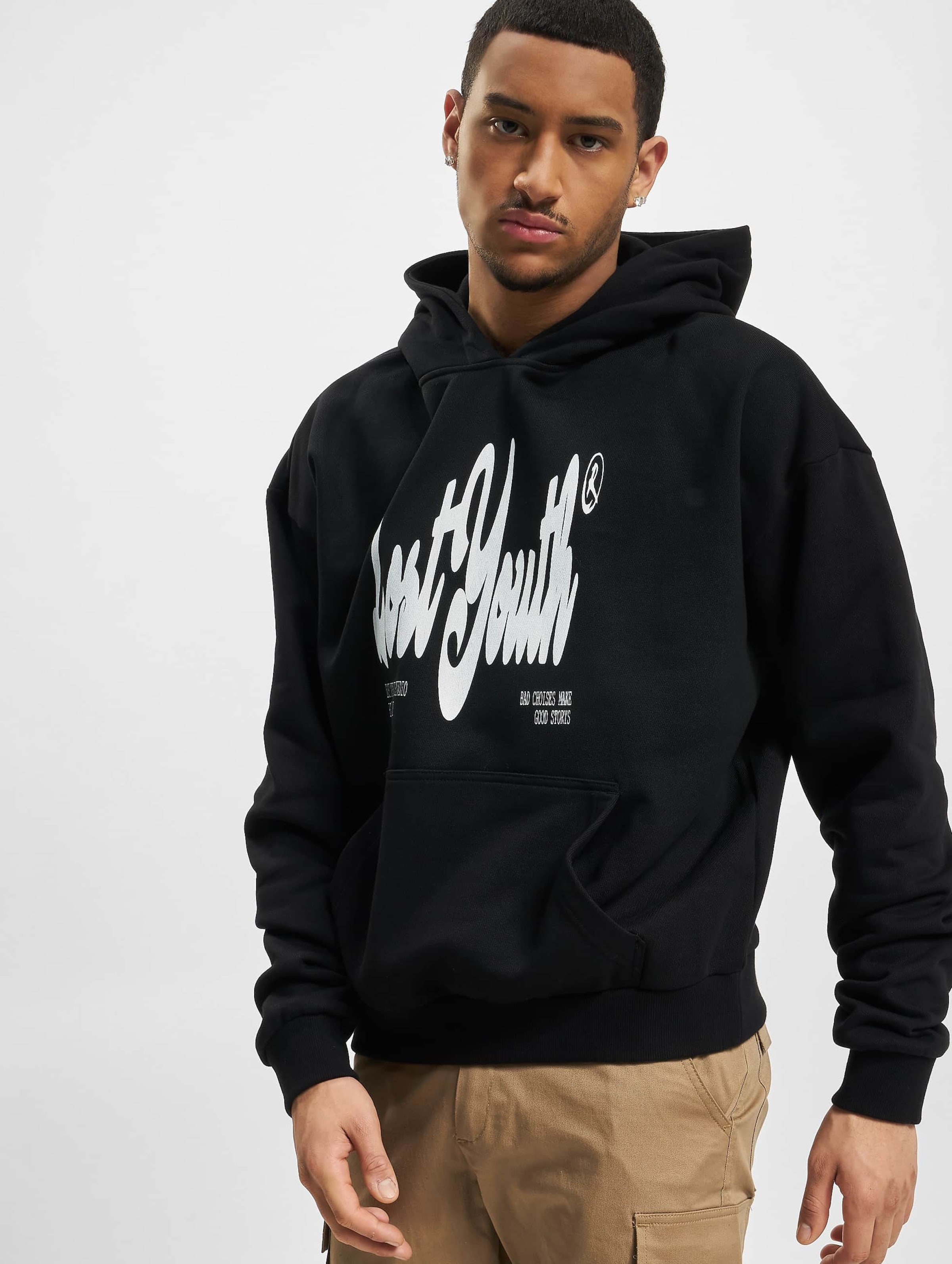 Black youth hoodie on sale