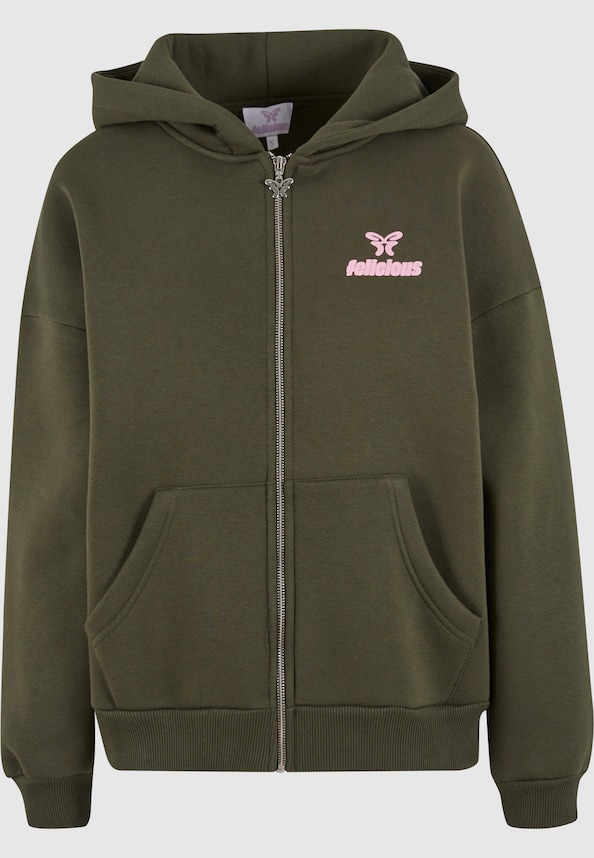 BASIC Chest Logo Zipper-4