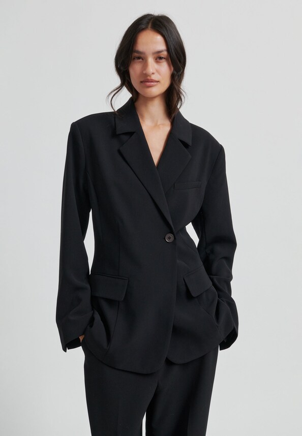 Fique Fitted Blazer-0