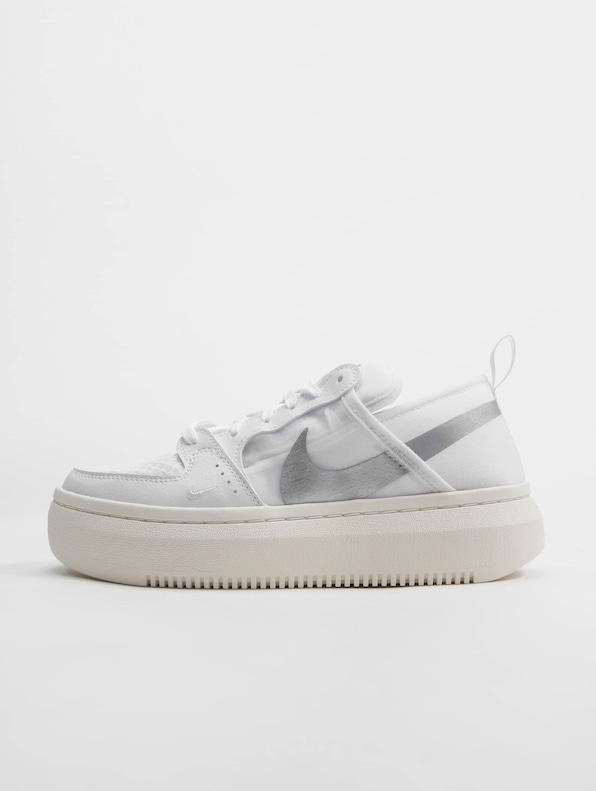 Nike Court Vision Alta Sneakers White/Metallic-1