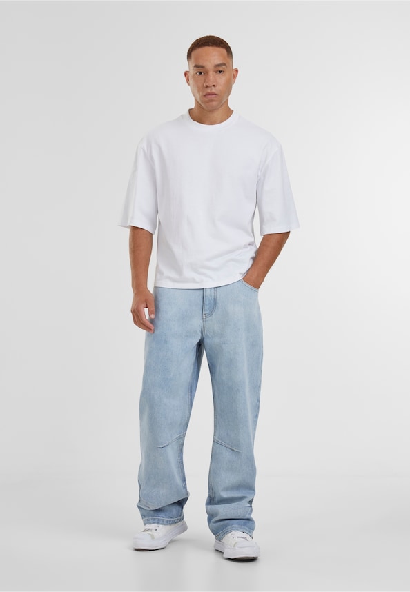 Neal Zipper Baggy Jeans-3