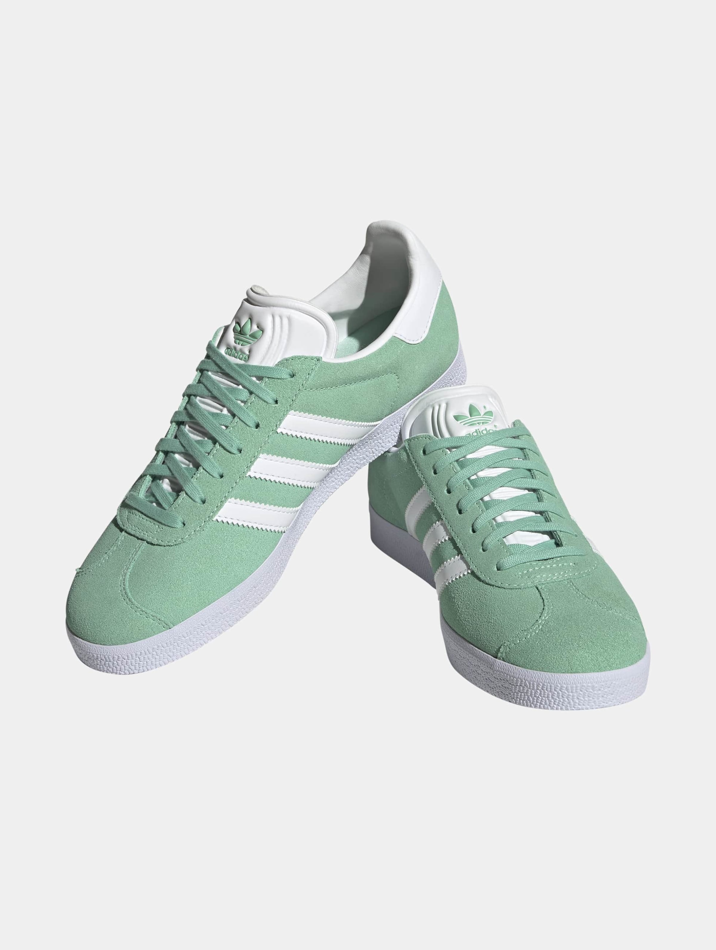 adidas Originals Adidas Gazelle Schuhe Vrouwen op kleur groen, Maat 43 1/3