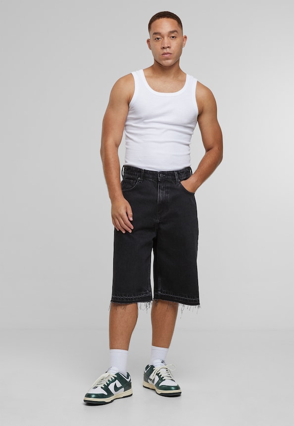 Joran Open Hem Baggy Shorts-2