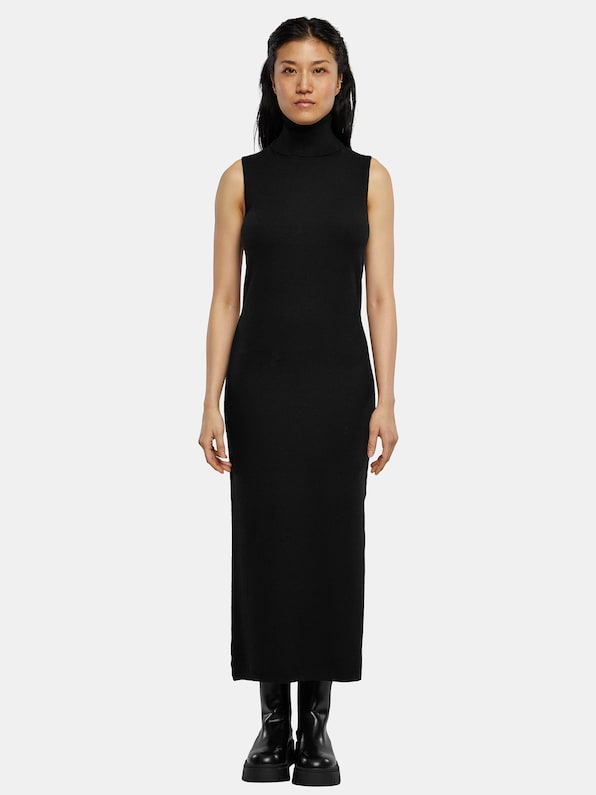 Knitted Eco Viscose Turtleneck-3