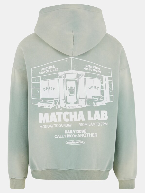 Matcha Lab Oversized Washed Hoodie-5