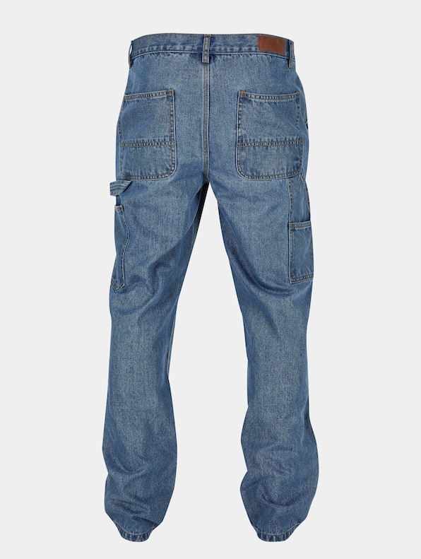 Urban Classics Double Knee Straight Fit Jeans-1