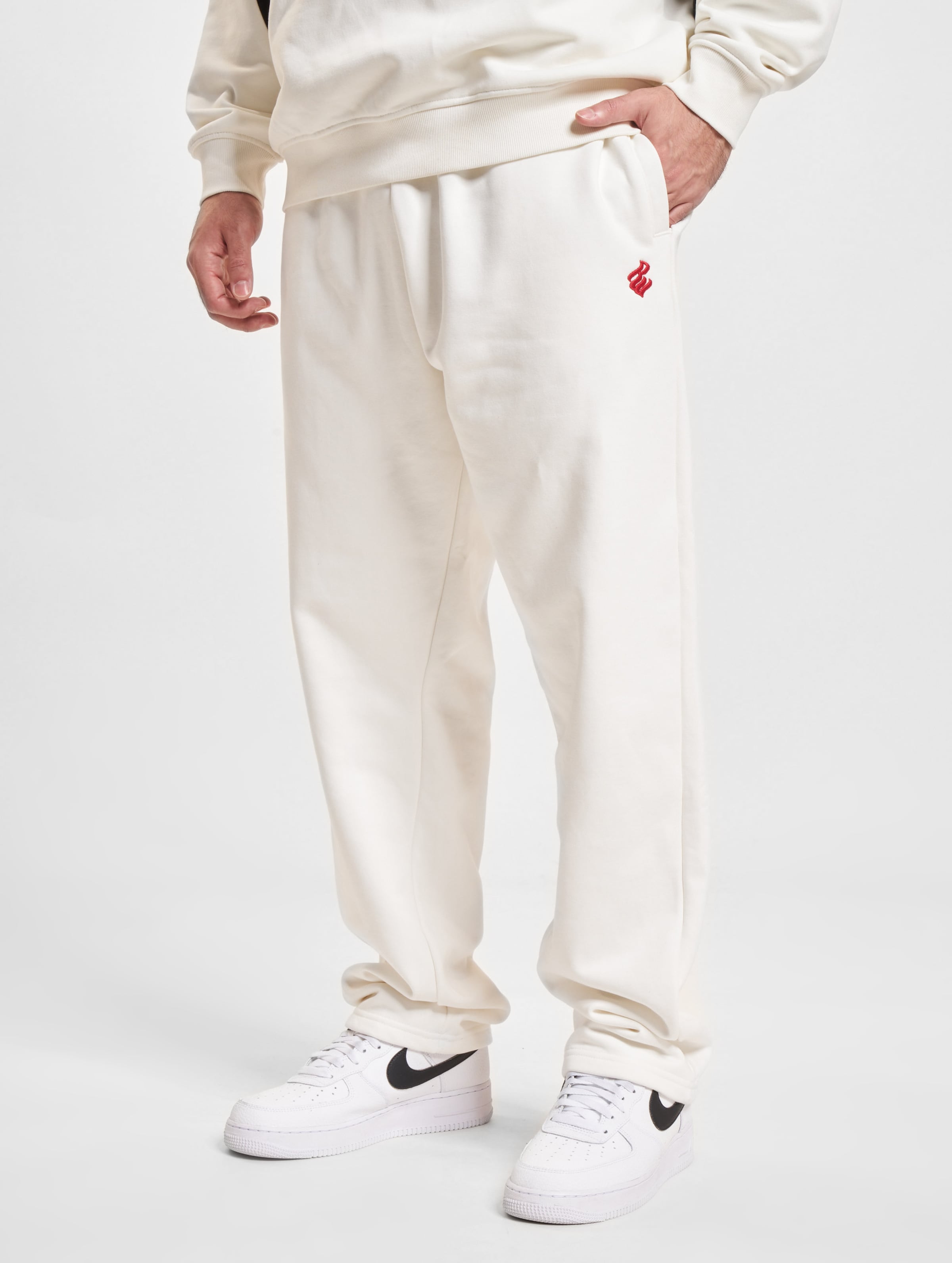 Rocawear Moola Sweatpants Mannen op kleur wit, Maat S