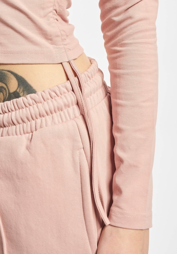 Small Signature Gathered Rib Longsleeve-4