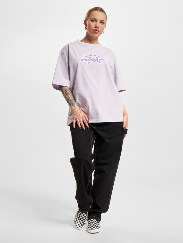 Low Lights Studios Superstar T-Shirt lavender-4