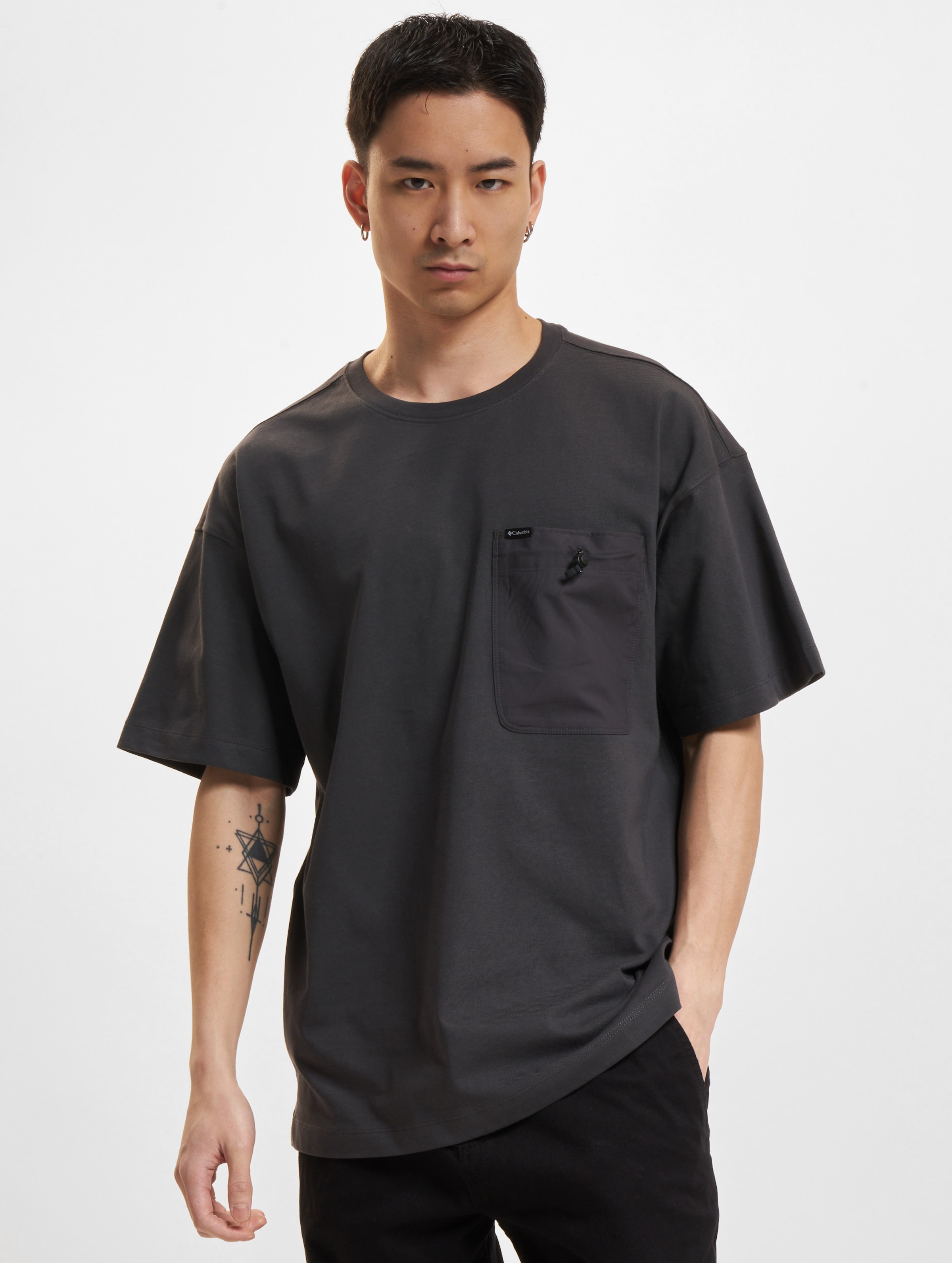 Columbia Landroamer™ Pocket T-Shirt Mannen op kleur grijs, Maat XXL