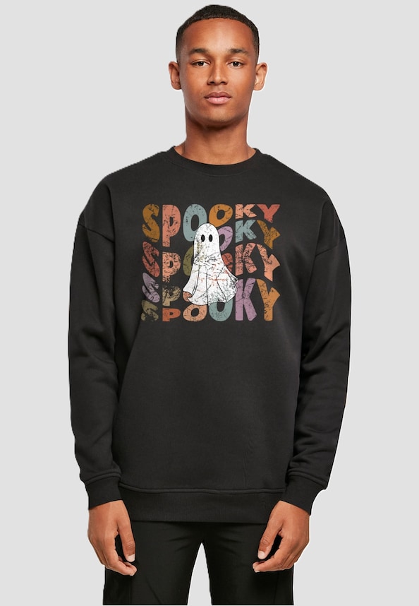 Halloween - Spooky Ghost Crewneck-0