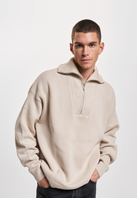 Jack & Jones Dimension Knit Half Zip Pullover-0