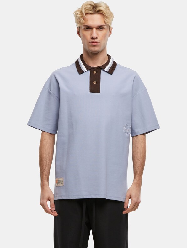 ACL Knit Collar Oversized Polo-2