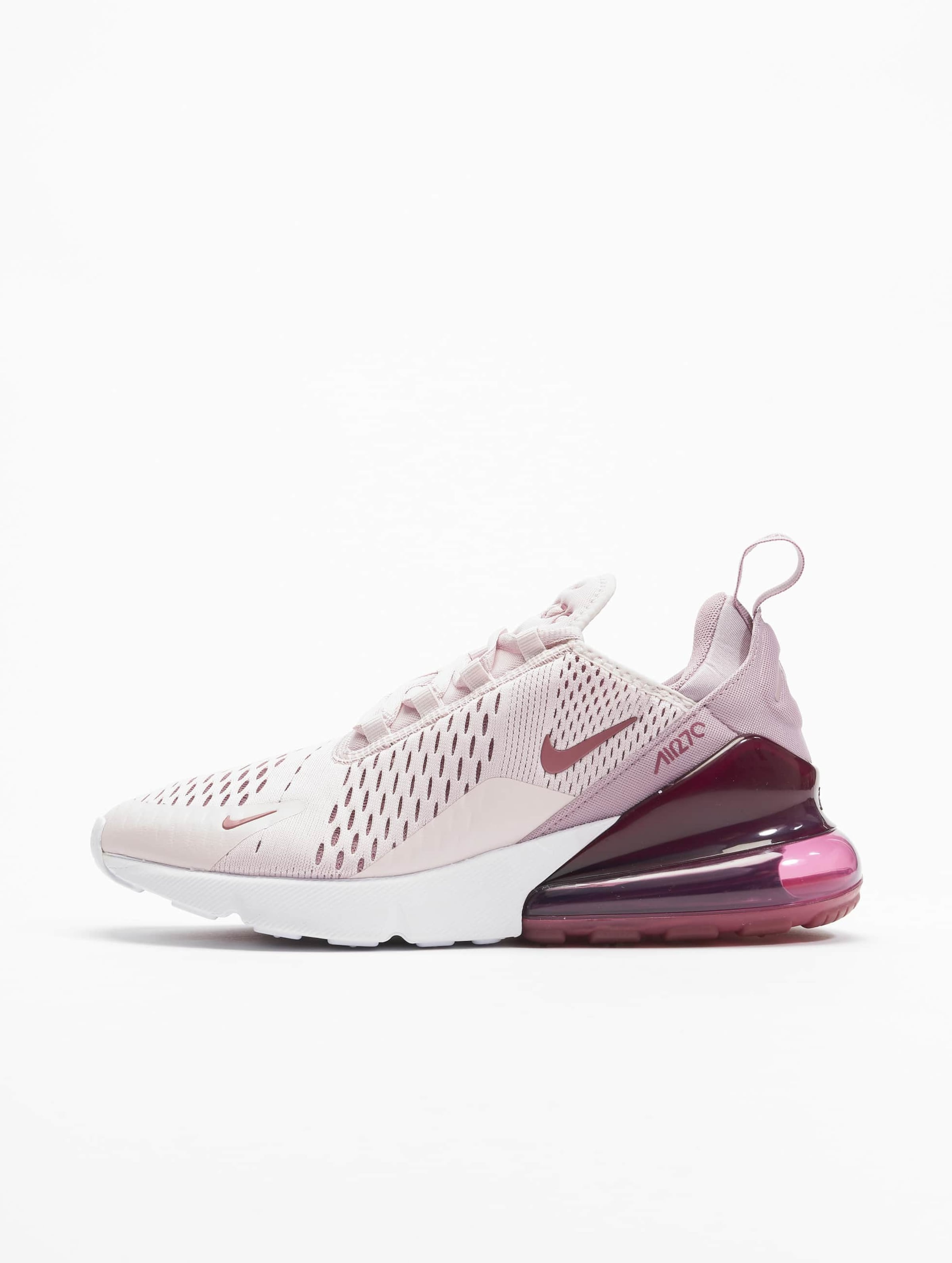 Nike women's air max 270 shoes 2025 barely rose/vintage wine