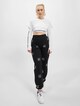 Layered Gothic Print Crop-7