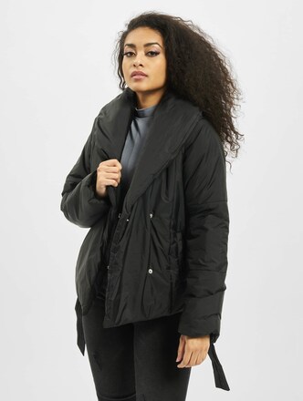 Missguided Wrap Puffer Jacket