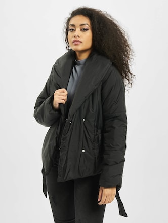 Missguided Wrap Puffer Jacket