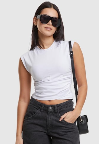  Ladies Cropped Wrapped 