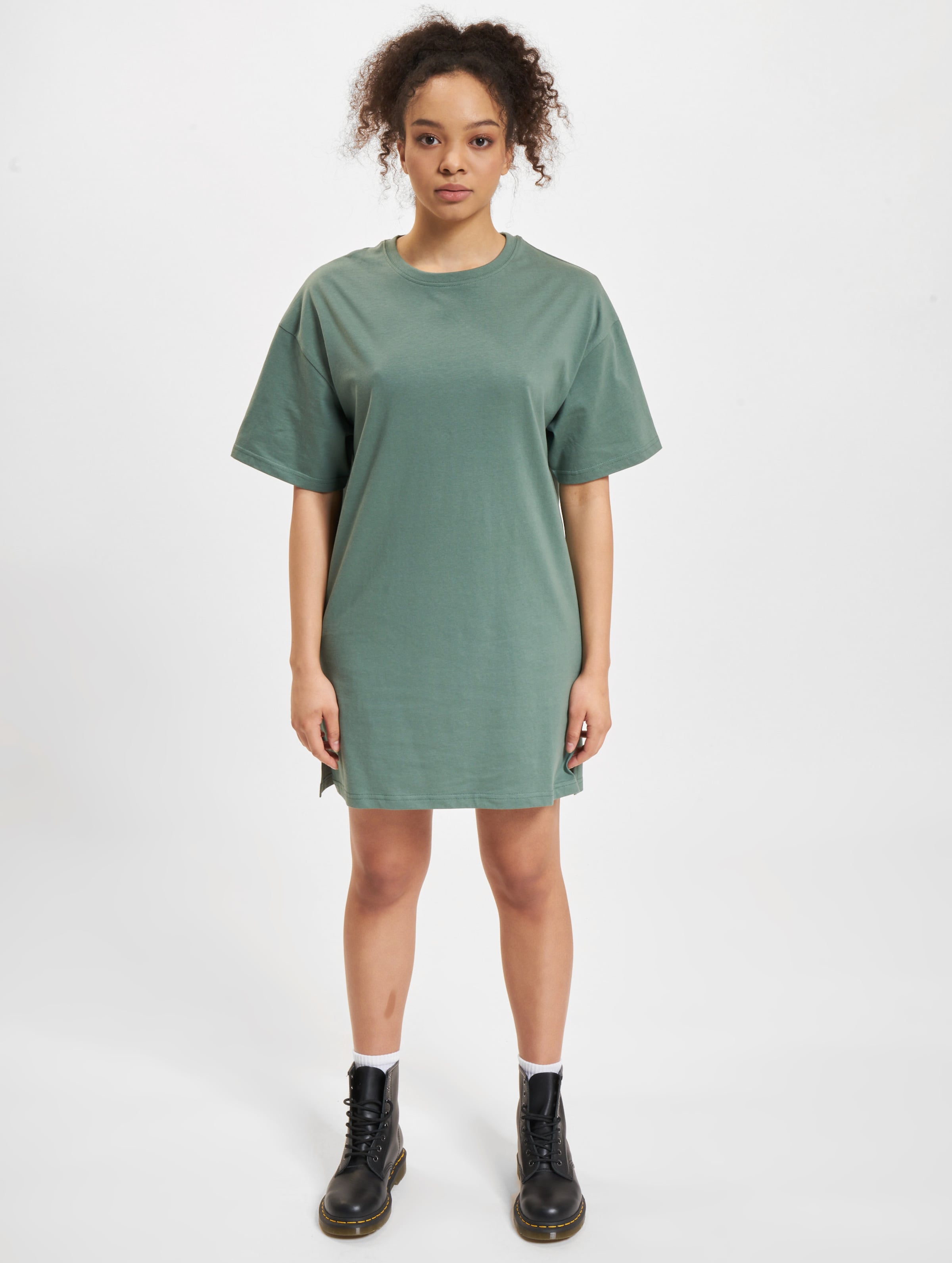 DEF Mini Kleider Vrouwen op kleur groen, Maat L