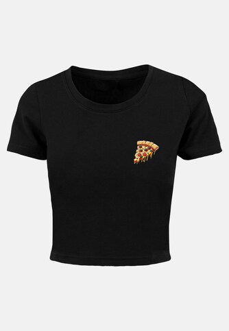 Ladies Pizza Comic Cropped 