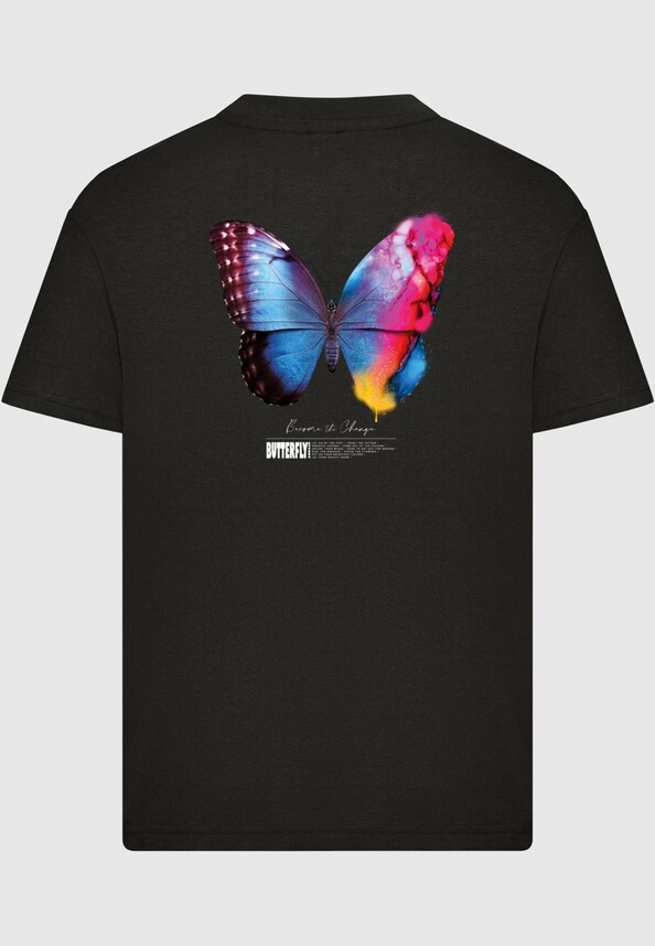 The Change Colorful Butterfly Tee-3