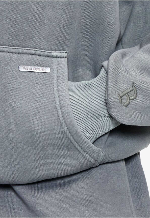 SUPER HEAVY BLANK HOODIE-6