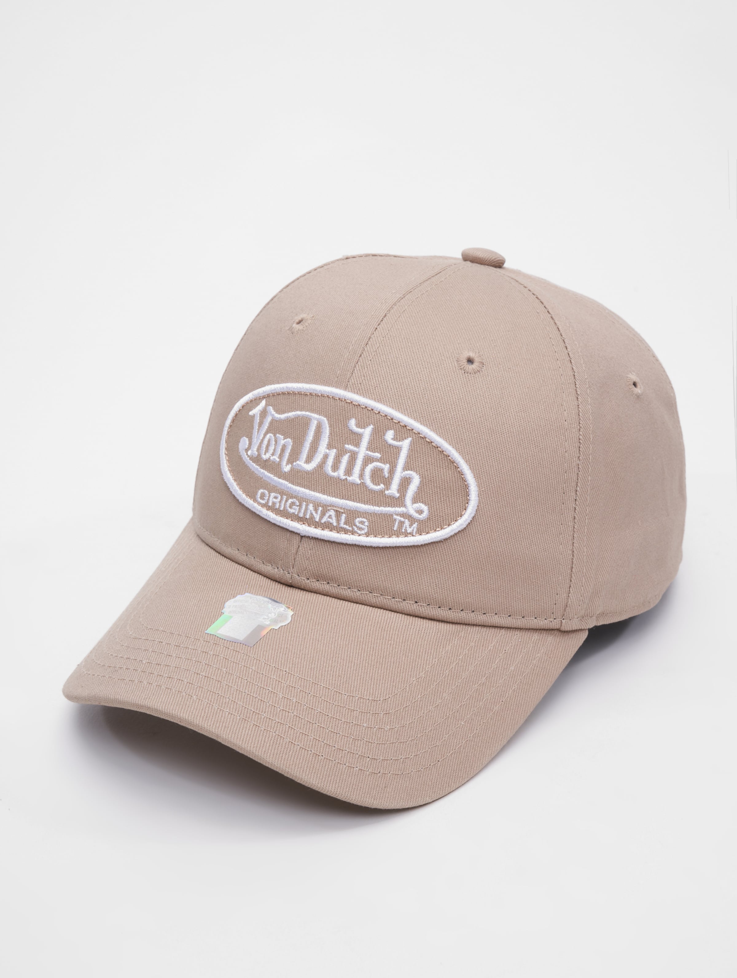 Von Dutch DB Denver Snapback Caps Frauen,Männer,Unisex op kleur beige, Maat ADJUSTABLE