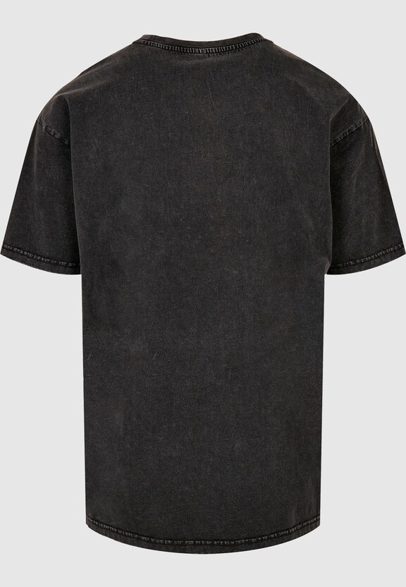 Valentines Day - Flowers Love Acid Washed Heavy Oversize Tee-5