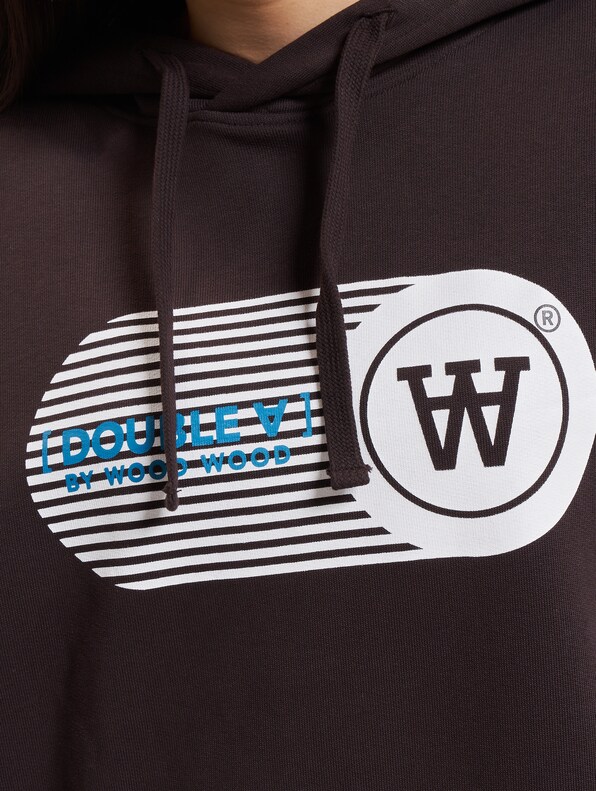 Wood Wood Cass Print Hoodie-3